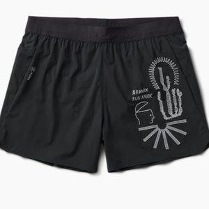 Black Roark Run Amok Alta Shorts 5''